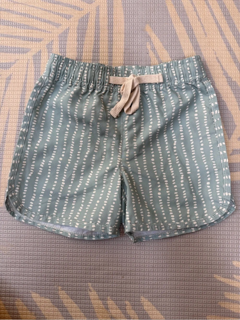 Seafoam Green Drawstring board shorts